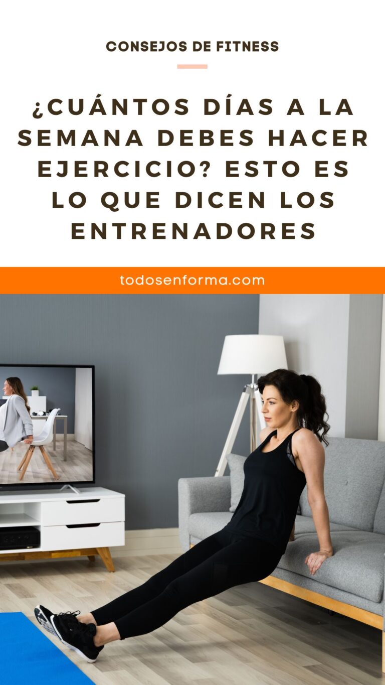 ¿Cuántos días a la semana debes hacer ejercicio? Esto es lo que dicen
