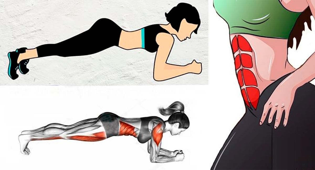 7 formas en que cambia tu cuerpo si empiezas a hacer plancha todos los días