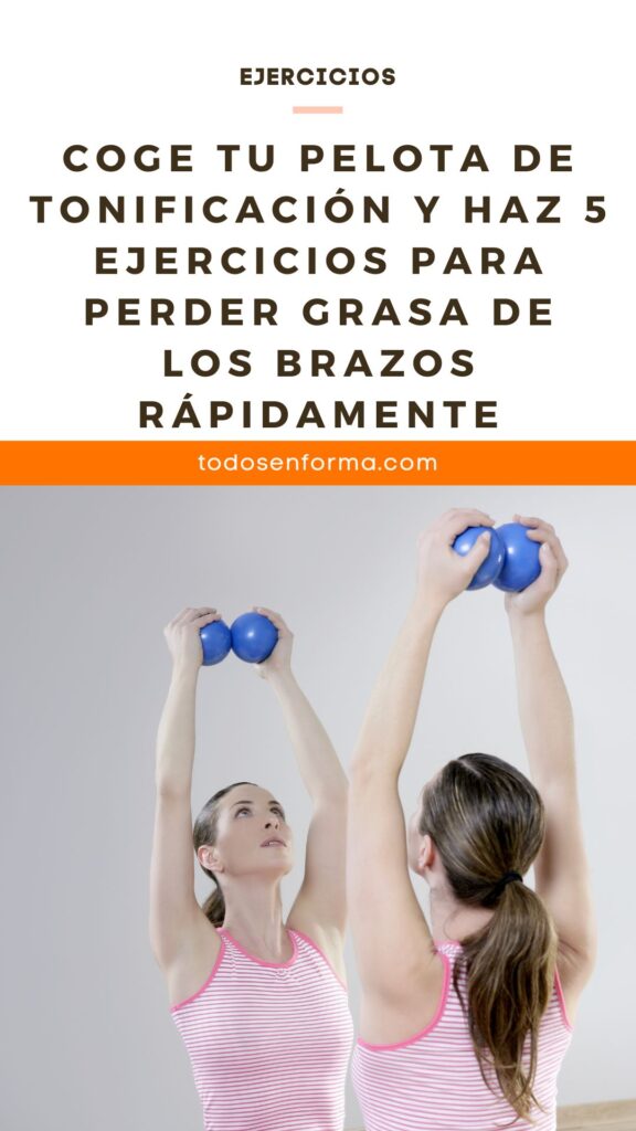 Coge tu pelota de tonificación y haz 5 ejercicios para perder grasa de