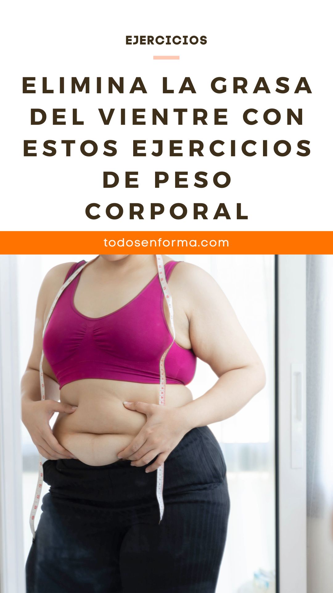 Elimina la grasa del vientre con estos ejercicios de peso corporal